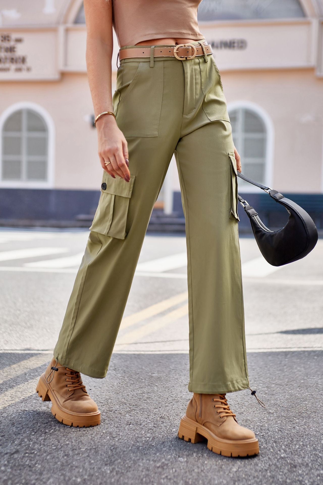 Mandy Drawstring Pants with Pockets