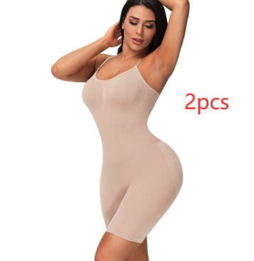 Women's Seamless Body Shaping Bodysuit Thin Elastic Body Shaping Bodysuit Wholesale Tight Tummy Tummy