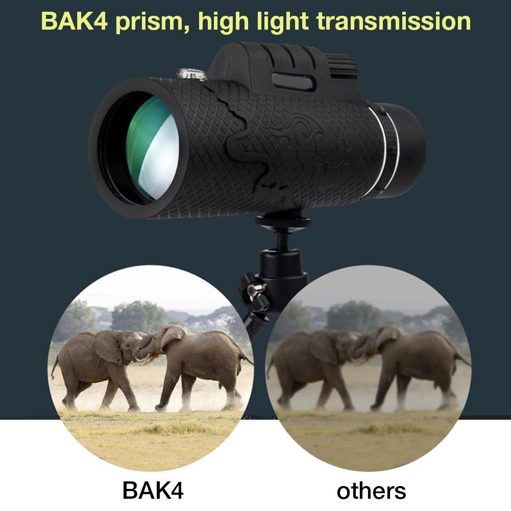 Low-light Monocular Night Vision High-definition High-power Telescope