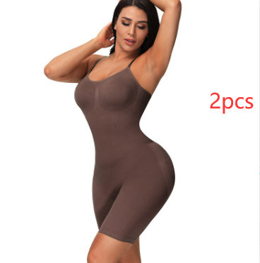 Women's Seamless Body Shaping Bodysuit Thin Elastic Body Shaping Bodysuit Wholesale Tight Tummy Tummy