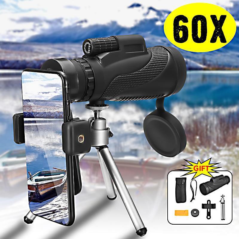 40x60 Monocular High-power High-definition Night Vision Mobile Phone Photo Outdoor