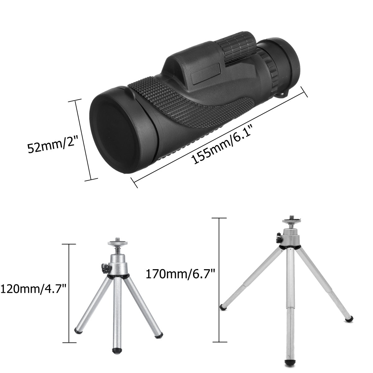 40x60 Monocular High-power High-definition Night Vision Mobile Phone Photo Outdoor