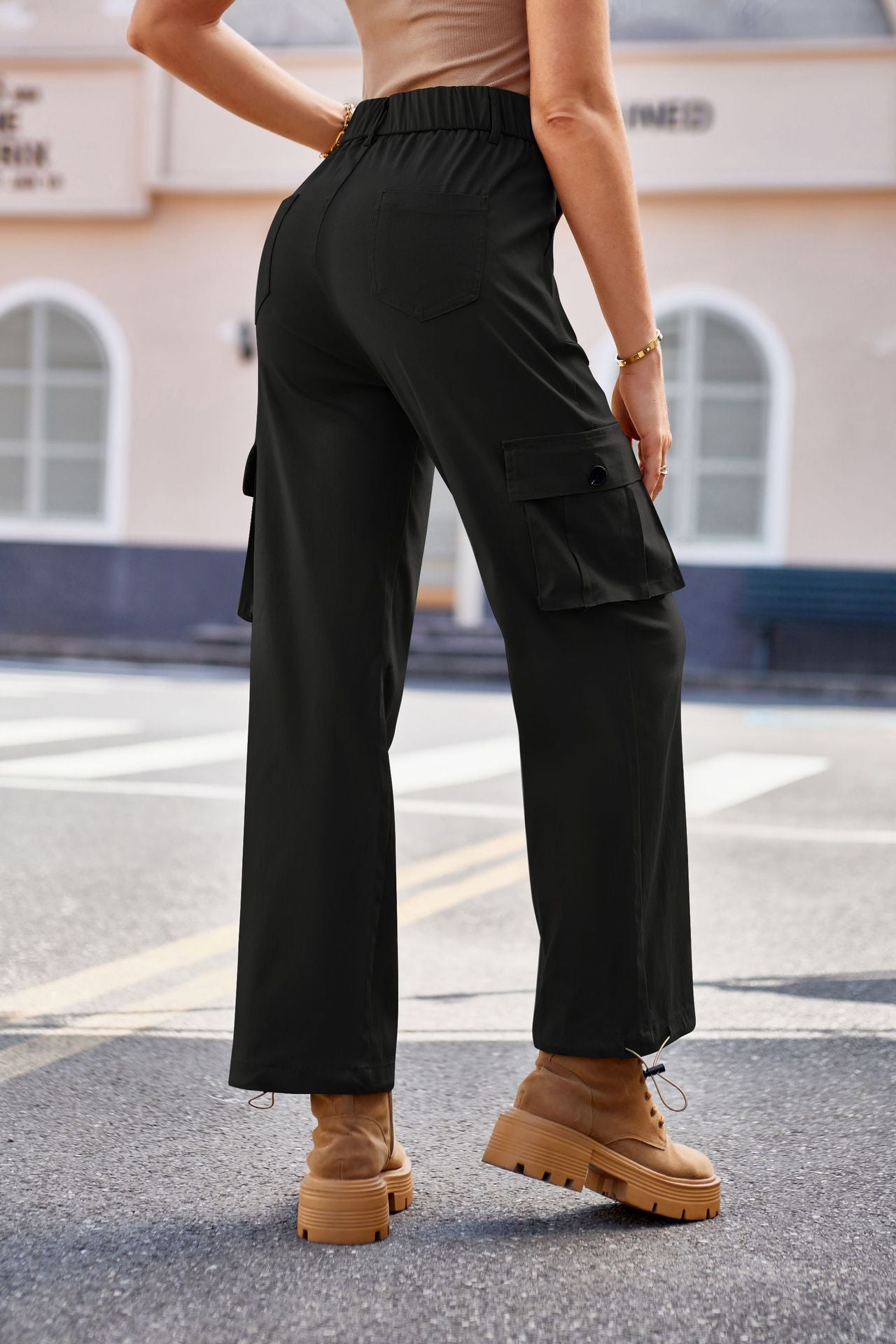 Mandy Drawstring Pants with Pockets