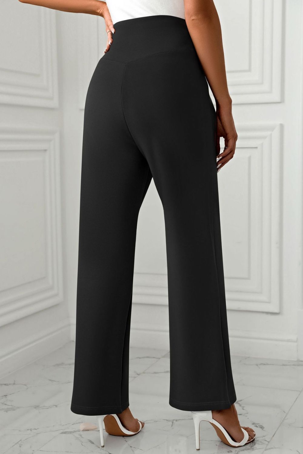 Mandy High Waist Pants with Pockets