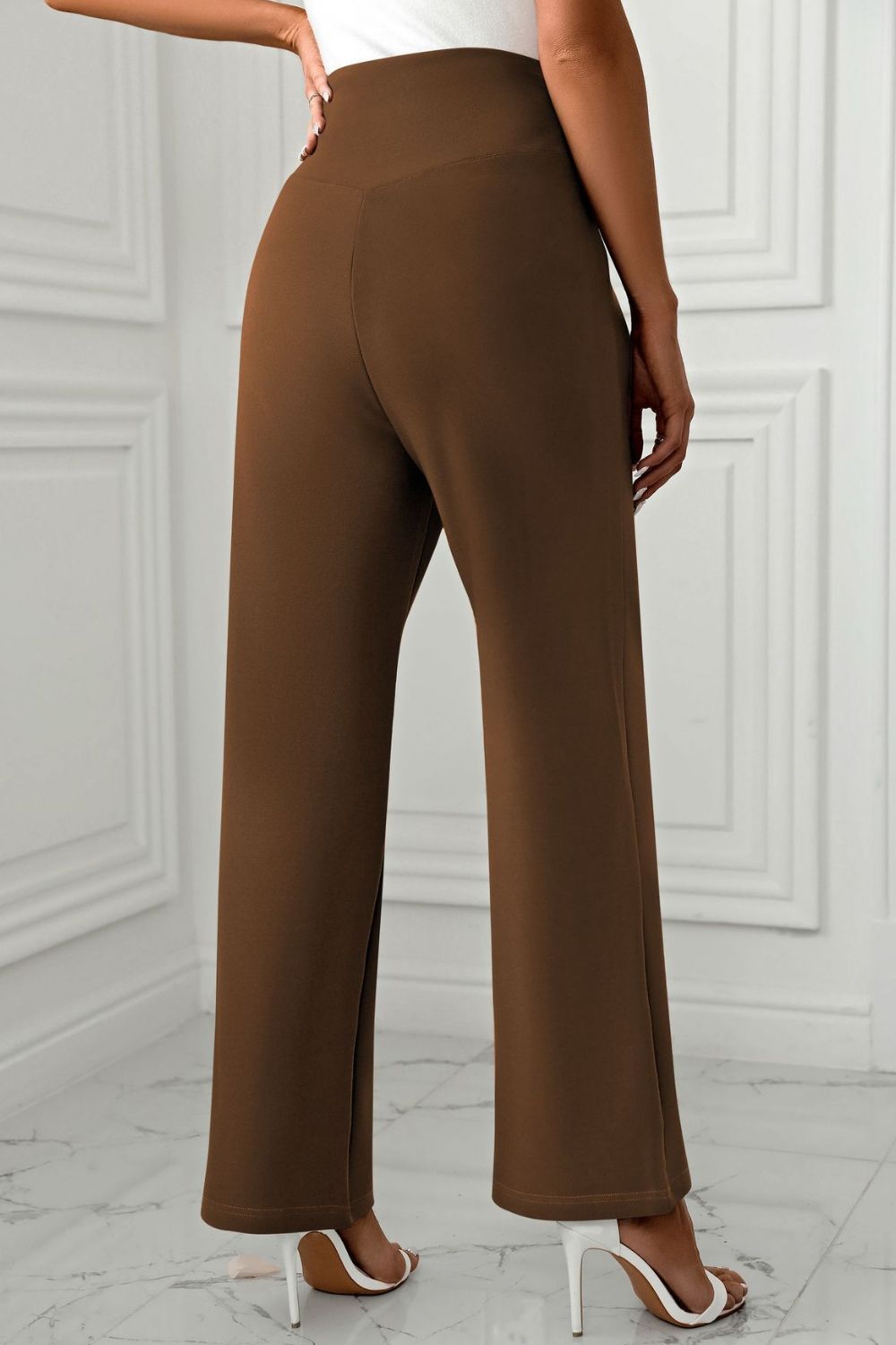 Mandy High Waist Pants with Pockets